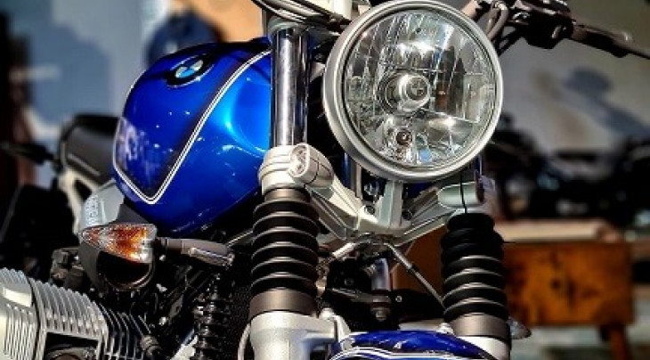 BMW R NINET /5 vooraanzicht  BMW R NINET /5 vooraanzicht