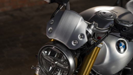 BMW R NineT vooraanzicht BMW R NineT vooraanzicht